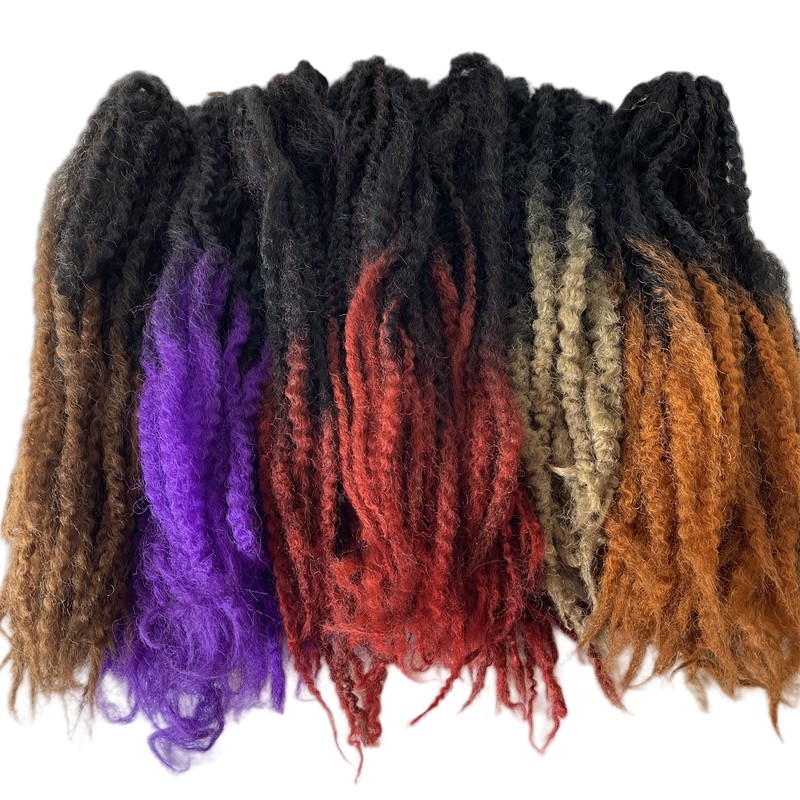 Jual 10 Packs Synthetic Hair Bulk Ombre Color Mary Braids Hair ...
