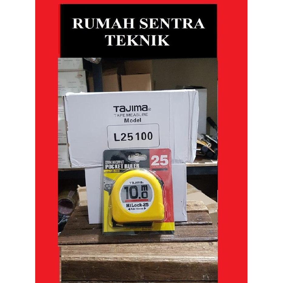Jual Meteran Tajima 7.5 Meter 7.5M Hi Lock Kuning Measuring Tape Japan ...