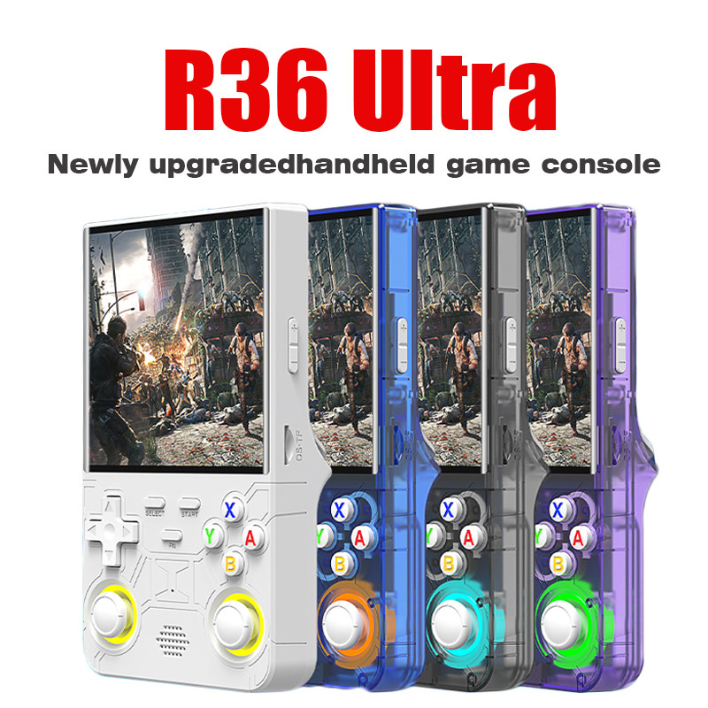 Jual New R36 ultra retro handheld game console 4.0-inch open-source ...