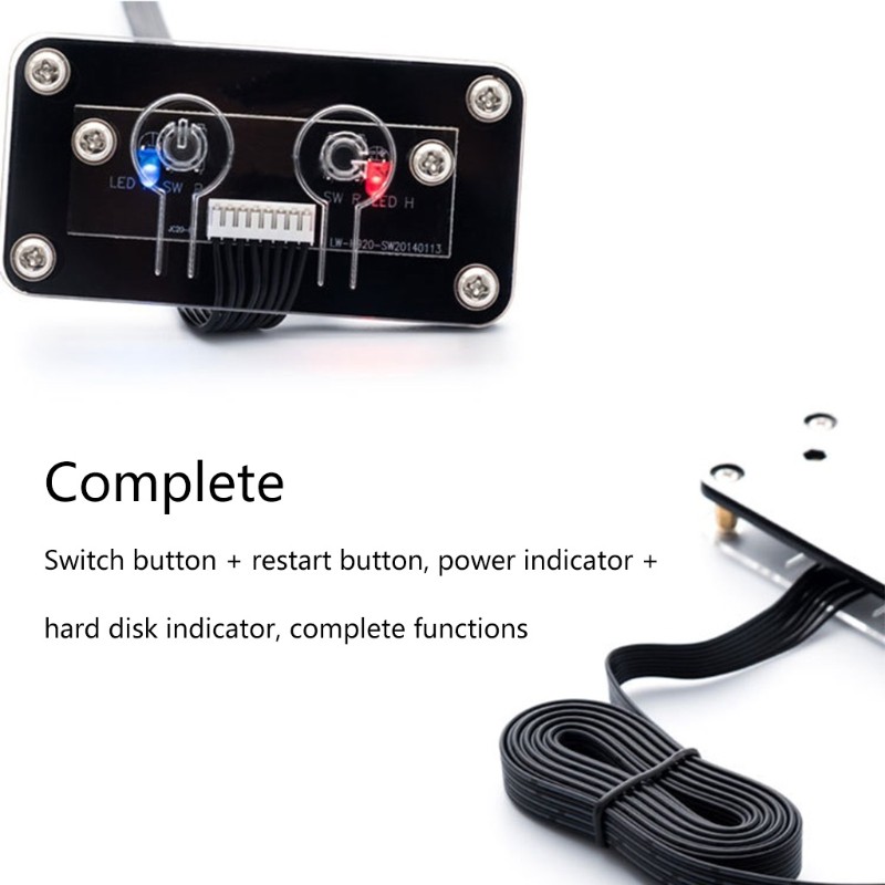 Jual PC Desktop Computer Switch External Power Switch PC Case Power ...