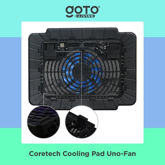 Jual l6a4- Coretech Unofan Cooling Pad Kipas Fan Pendingin Laptop ...