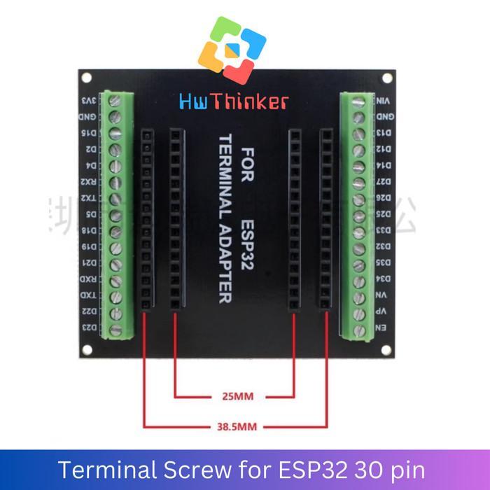 Jual Terminal Screw Shield Expansion Board ESP32 DOIT Devkit V1 30pin ...