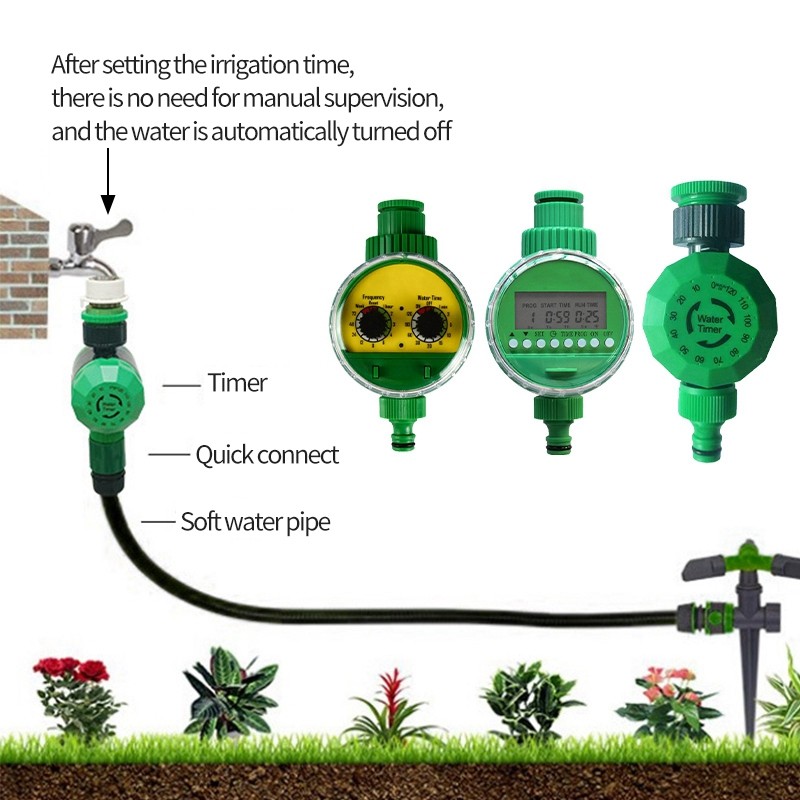 Jual Automatic Garden Water Timer Double Dial Code Motor Valve Water ...