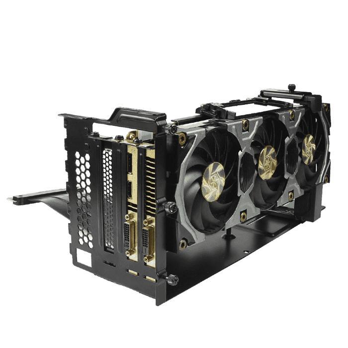 Jual Gamemax Vertical Gpu Kit With Riser Cable And Vga Gpu Holder ...
