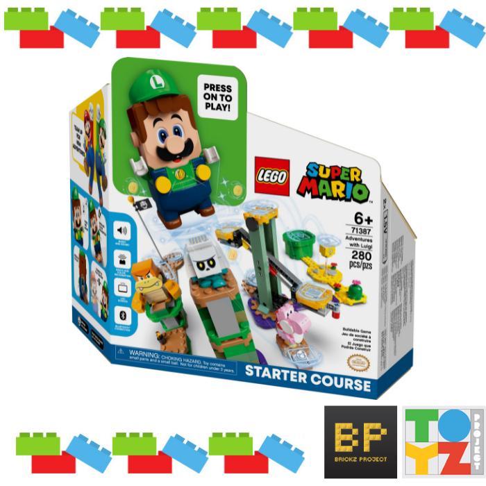 Jual Lego Super Mario 71387 Adventures with Luigi Starter Course ...