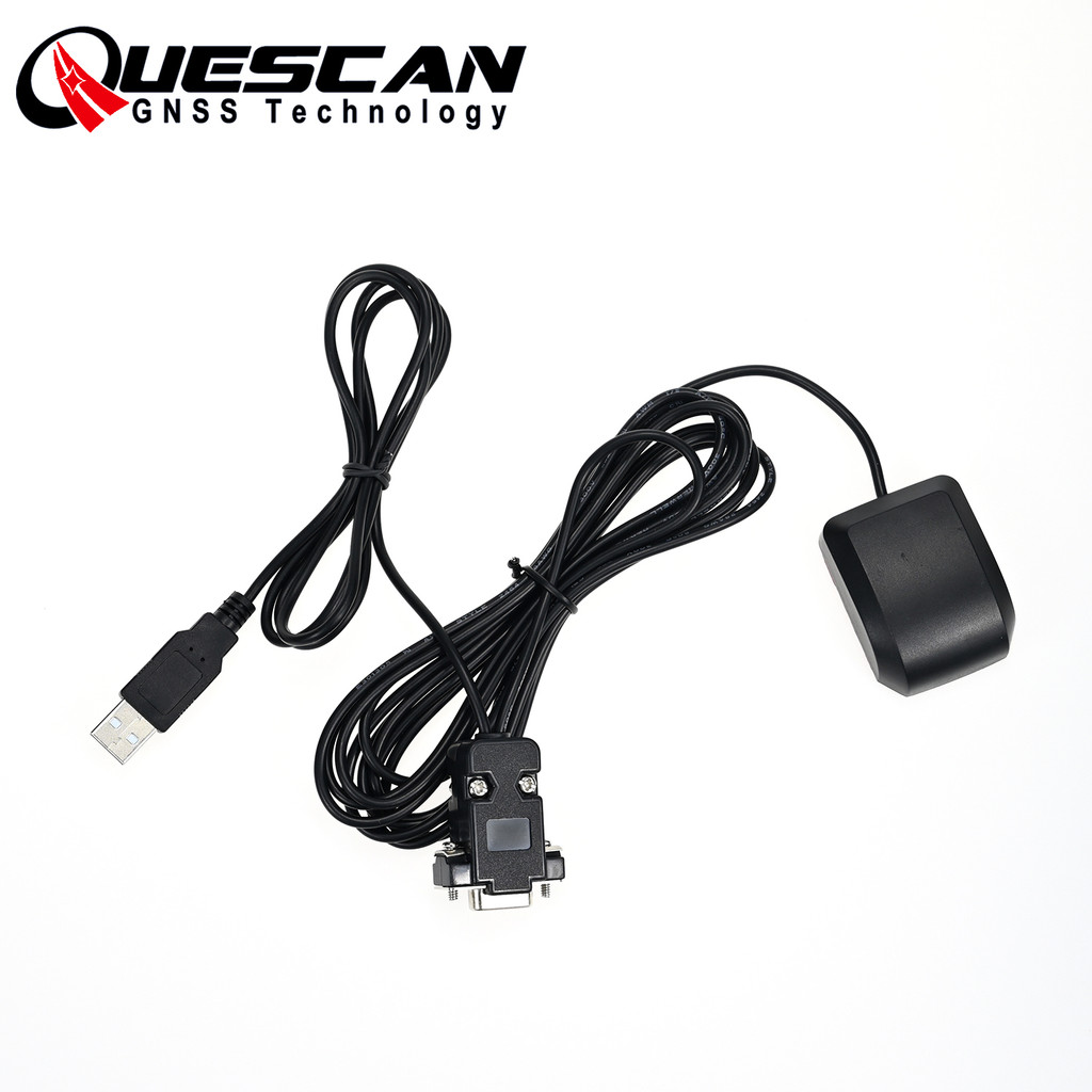 Jual Serial RS232 GPS Receiver DB9 with USB power NMEA 0183 GPS Antenna ...