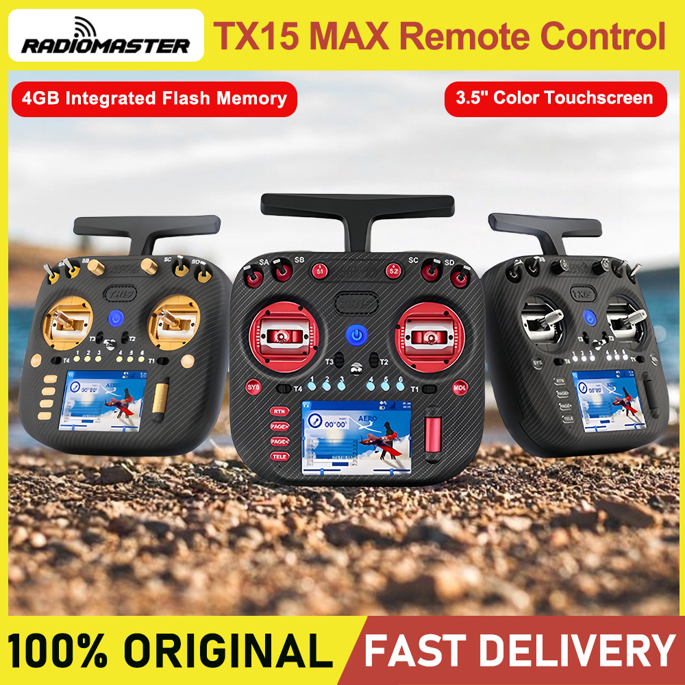 Jual Radiomaster Tx15 Max Remote Control Elrs Open Source System Left ...