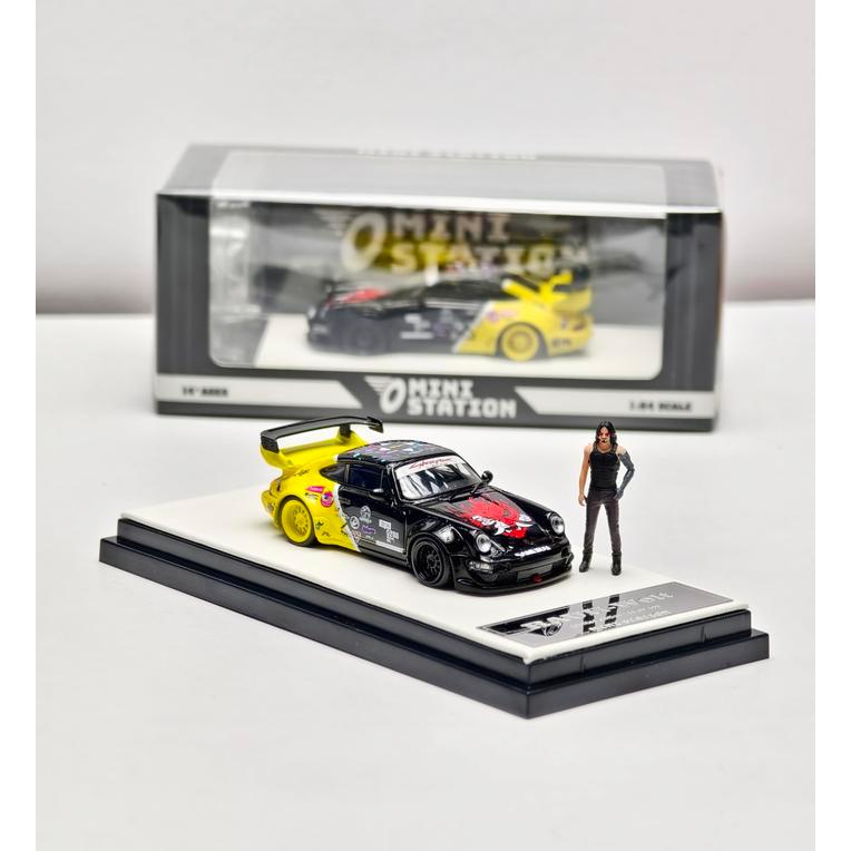 Jual Mini Station Porsche RWB 964 GT Wing Cyberpunk 2077 Keanu Reeves ...