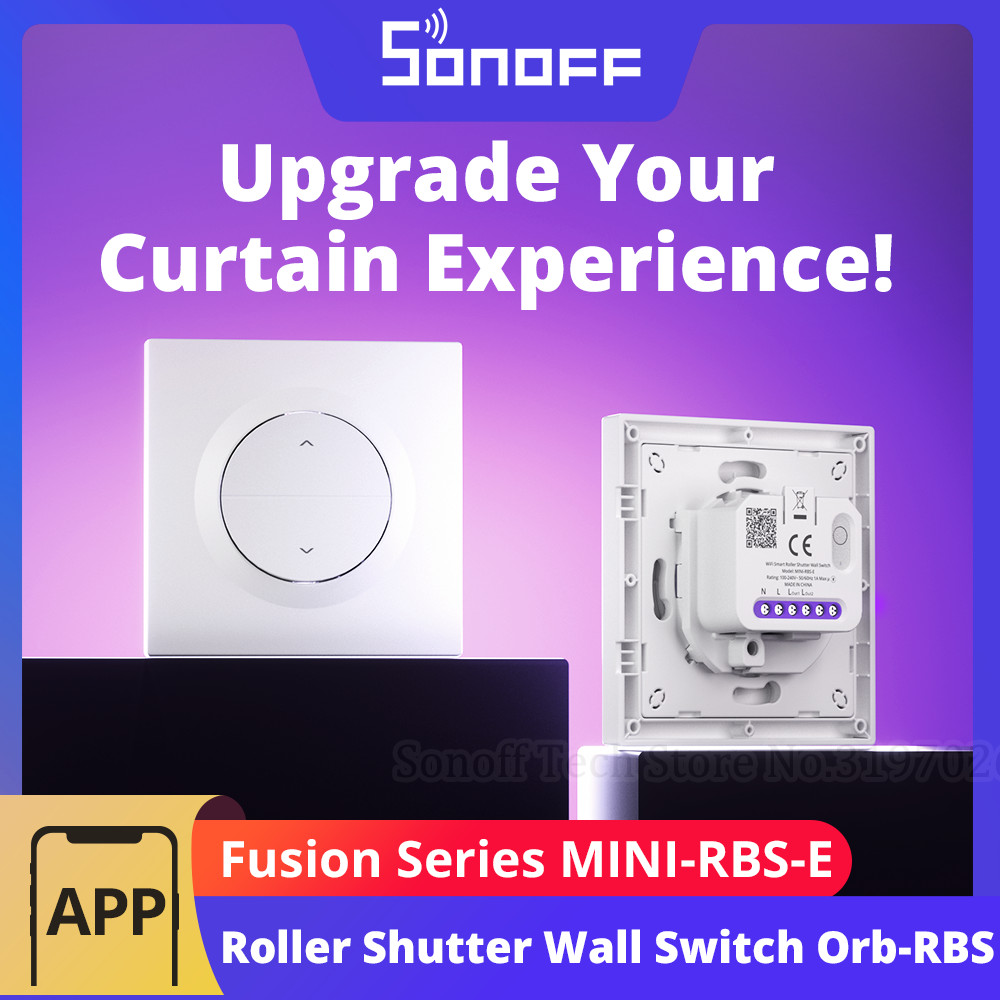 Jual SONOFF Orb-RBS Fusion Series Matter Over WiFi Smart Roller Shutter ...