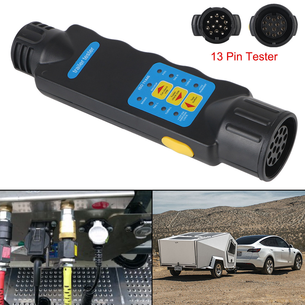 AOHEWEI Tester europeo per connettore per presa per rimorchio a