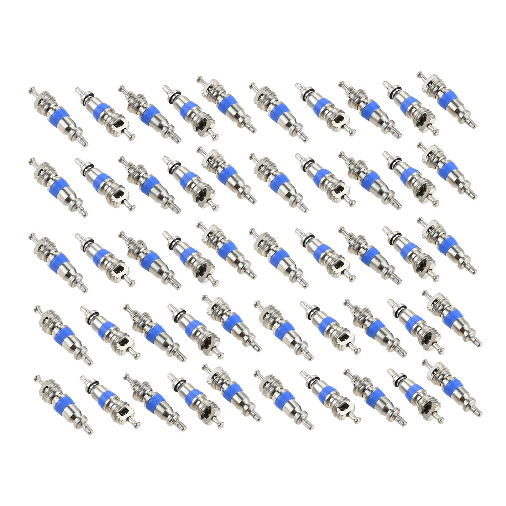 Jual 50pcs Valve Cores Kit Fit R410 R32 R22 High Pressure with Seal for ...