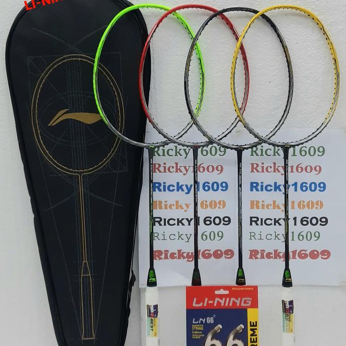 Jual RAKET BADMINTON LINING 3D CALIBAR - 200/300/300B/300C/300i ...
