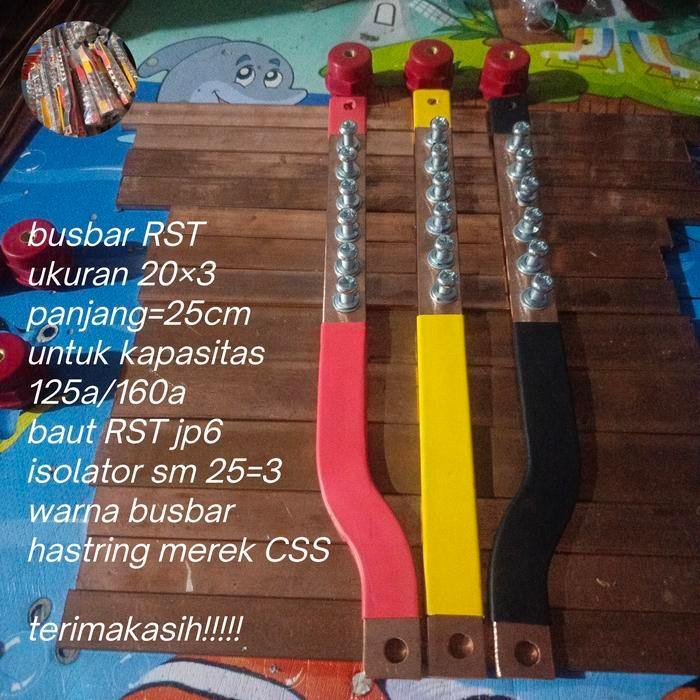 Jual Busbar 320 Rst Panjang 30 Cm Untuk Mccb 125A | Shopee Indonesia