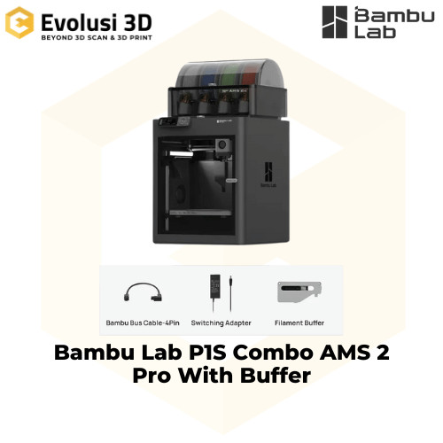 Jual Bambu Lab P1S Combo AMS 2 Pro With Buffer | Shopee Indonesia