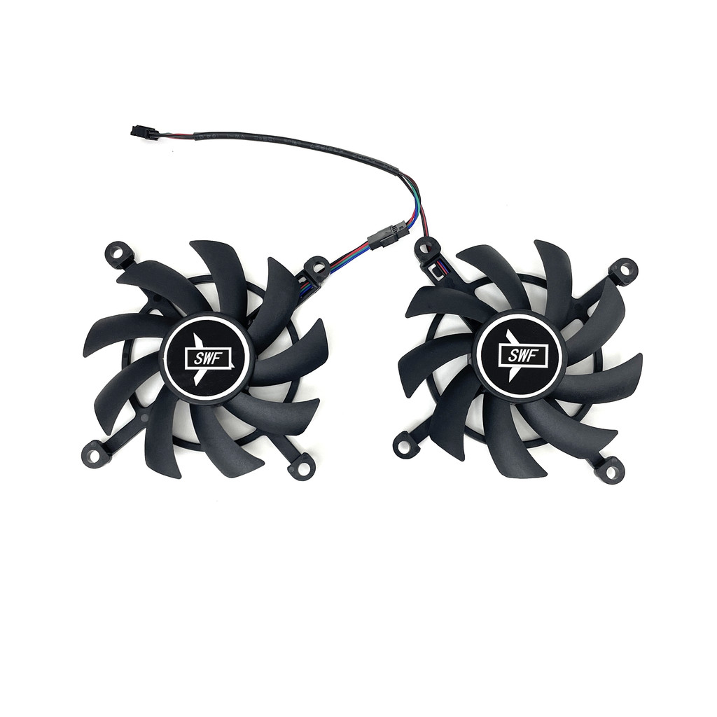 Jual New 2Pcs 85mm 12V Graphics Card Cooling Fan For YESTON RTX 3050 ...