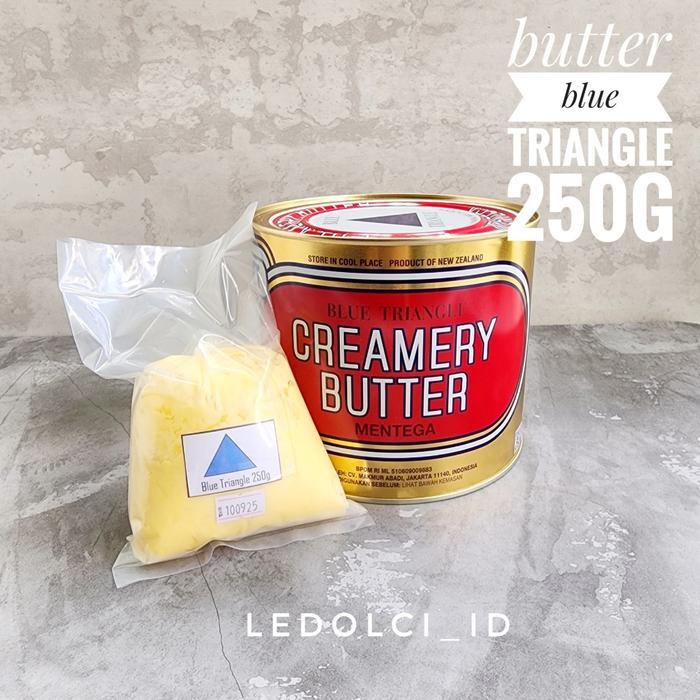 Jual BUTTER SEGITIGA MENTEGA SEGITIGA BUTTER BLUE TRIANGLE PLASTIK 250G ...