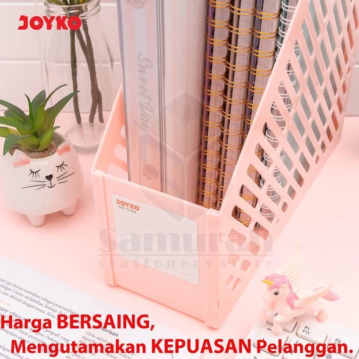 Jual sc8h- Box File Rakit Joyko Bof 13 Plastik Warna Biru - Pink / Box ...