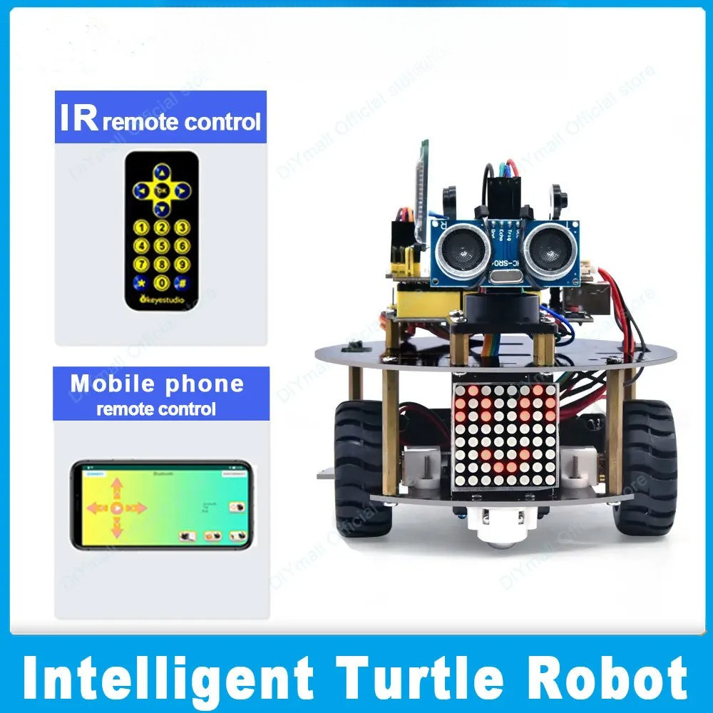 Jual Keyestudio Smart Little Robot V3.0 Arduino Stem Programmable Kit ...