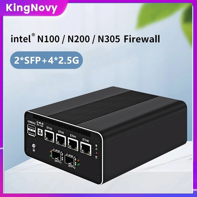 Jual Topton Mini PC 12th Gen Intel i3-N305 Firewall Appliance 2*10G SFP ...