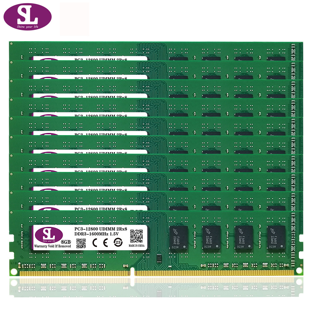 Jual wholesale 10PCS 8GB 4GB 1066 1333 1600 1866 MHZ Desktop Memory PC ...