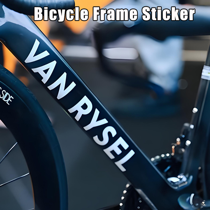 Jual For Bicycle frame sticker MTB bike decals RCR carbon fiber road ...