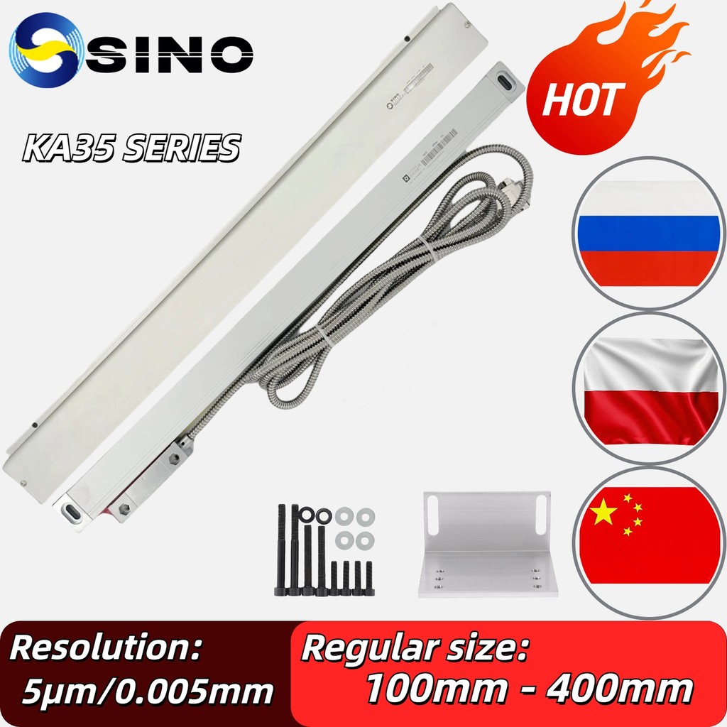 Jual High Precision Milling Lathe Grinder Dro Linear Glass Scale 450Mm ...