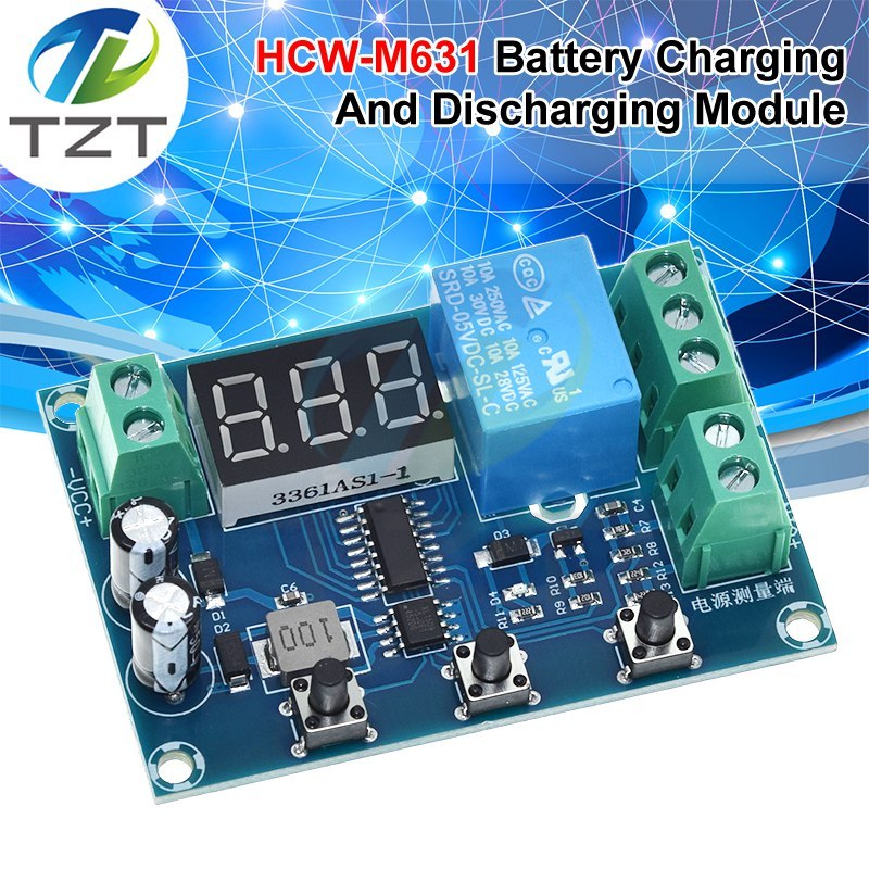 Jual Hcw-M63 Battery Charge Discharge Module Dc 6-40V Integrated ...