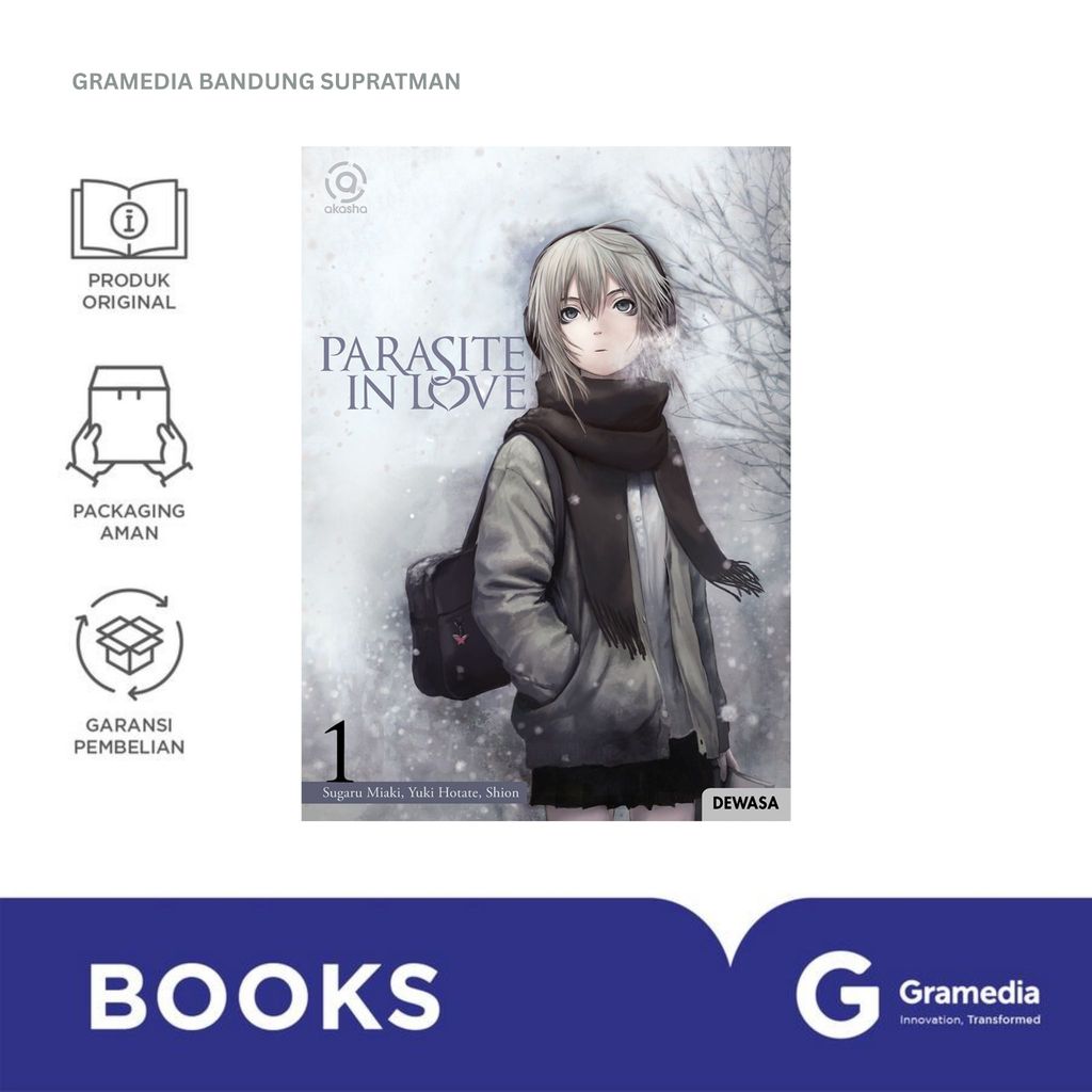 Jual Gramedia Bandung Supratman Buku Komik Manga AKASHA PARASITE IN