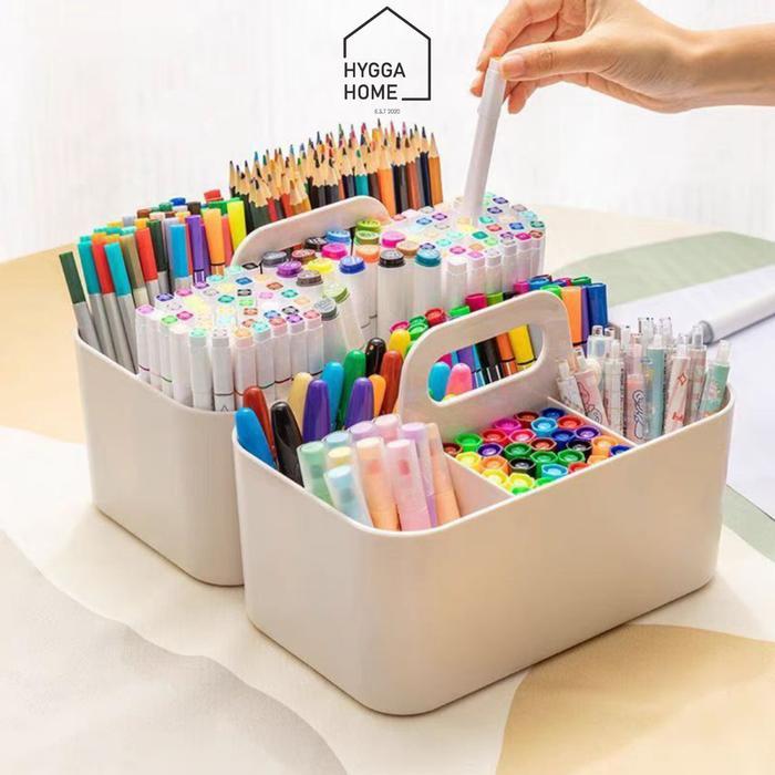 Jual HIROTO Storage Box with Handle Serbaguna Kotak Penyimpanan ...