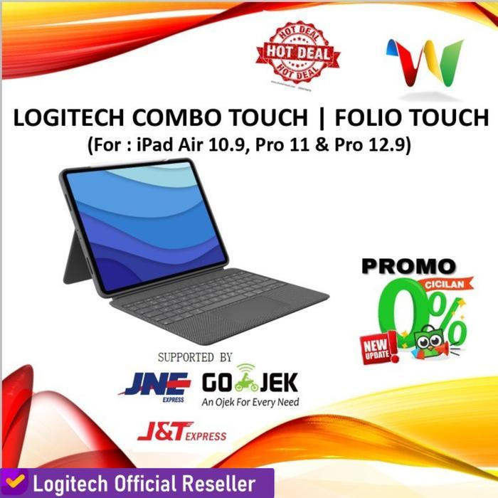 Jual abcd- Logitech Combo Touch Slim Folio Keyboard Ipad Pro 11 12.9 ...