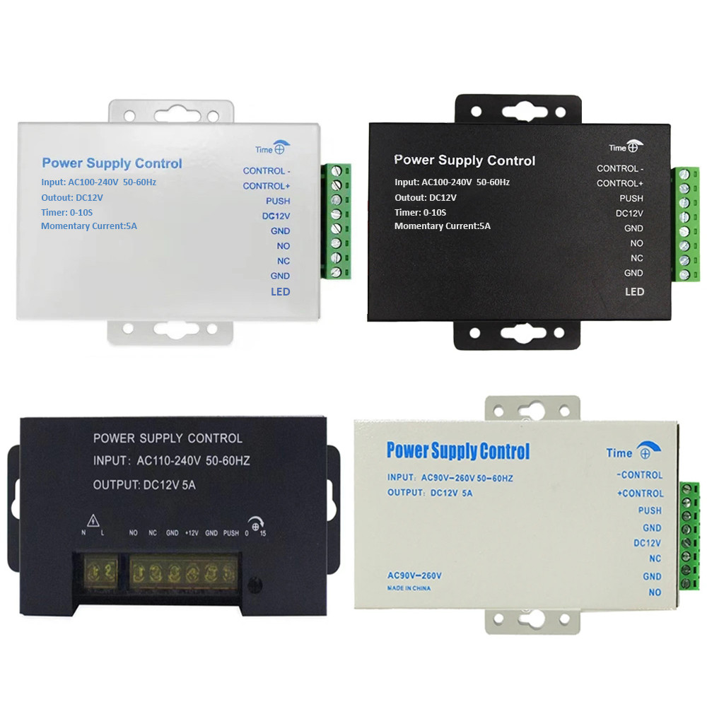 Jual DC 12V Door Access Control system Switch Power Supply 3A 5A AC 100 ...