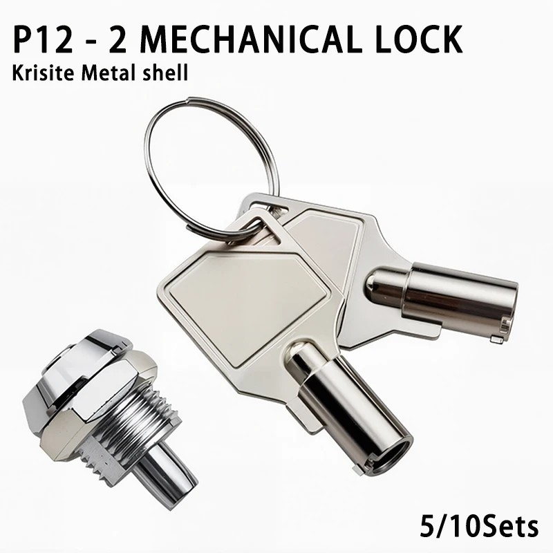 Jual 5Sets 12MM Push Cabinet Locks with Tubular Keys for Jewelry Box ...