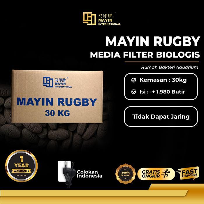 Jual nt39- Mayin Rugby Media Filter Biologis Rumah Bakteri Aquarium ...