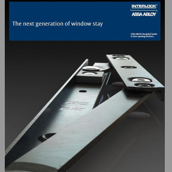 Jual Interlock Assa Abloy Friction Stay Top Hung Black - Engsel Jendela ...