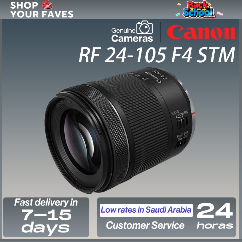 Jual Canon RF 24-105mm F4-7.1 IS STM Full Frame Mirrorless Camera Lens ...