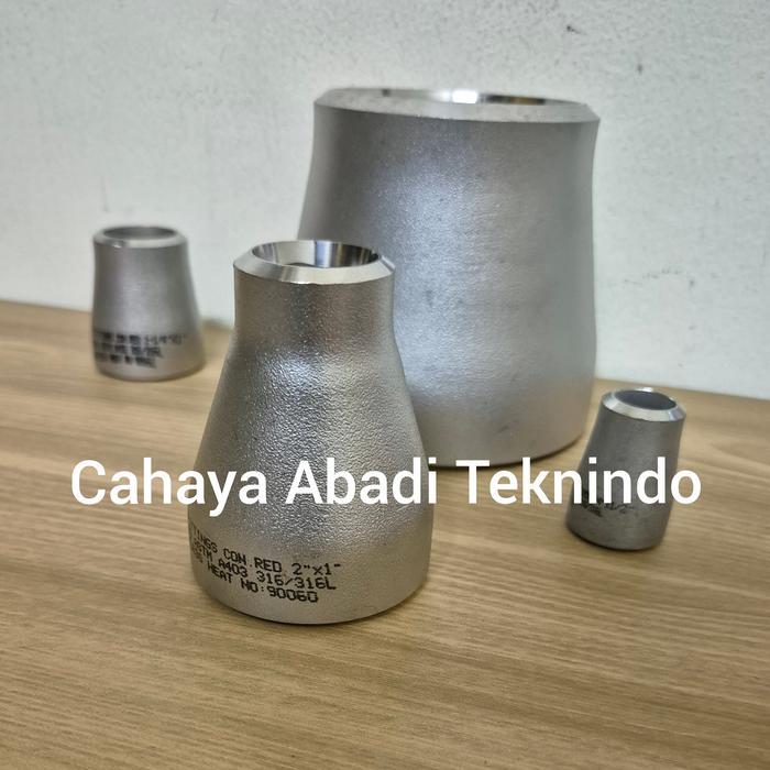 Jual Paling Murah Reducer Las Stainless 316 Sch40 Ukuran 2 X 1 ...