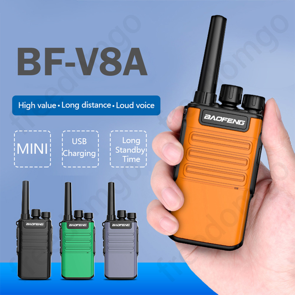 Jual Baofeng BF-V8A Radio Uhf Handheld Long Range Wireless Intercom ...