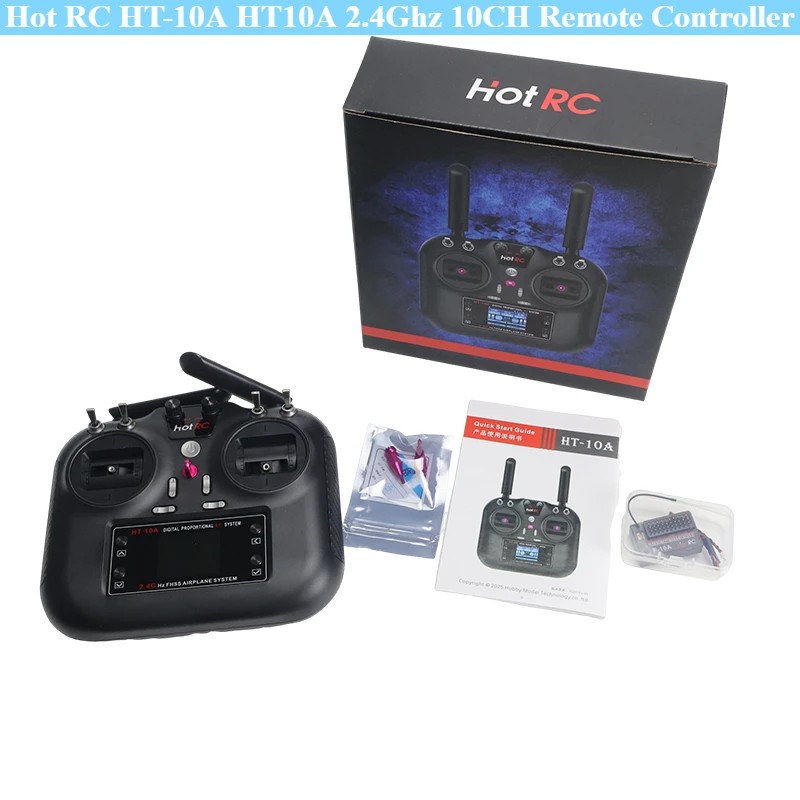 Jual Hot Rc Ht-10A Ht10A 2.4Ghz 10Ch Remote Controller F-10A F10A ...