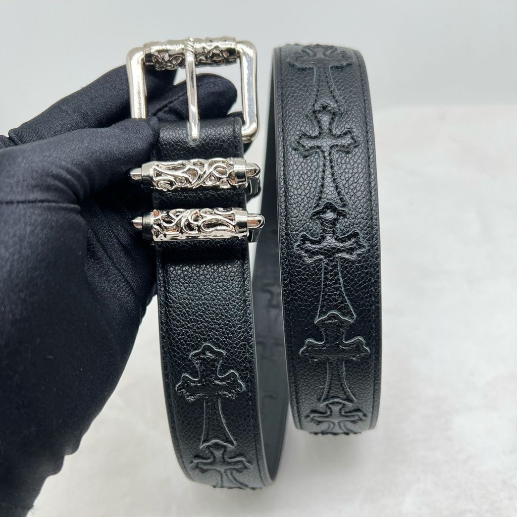 Jual Gothic Y2K Women Men Belts Luxury Brand Goth Ladies Hip hop Punk ...