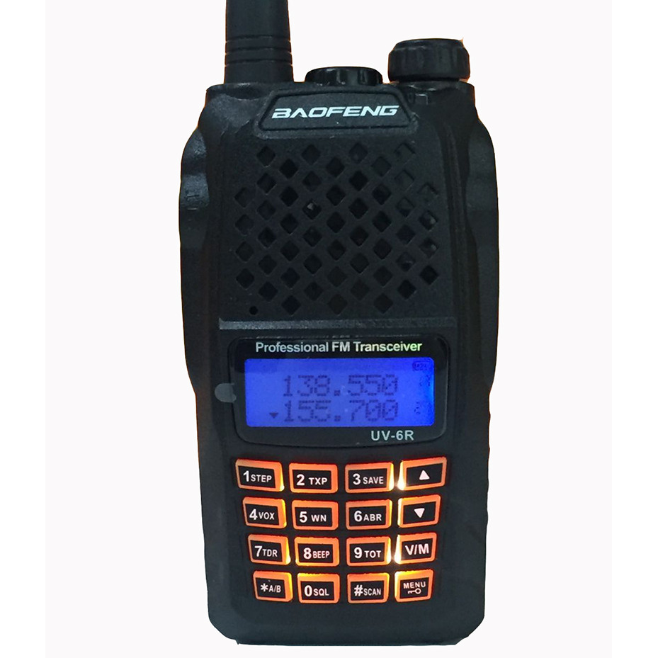 Jual CTCSS DCS walkie talkie baofeng UV-6R 7w for CB radio interphone ...