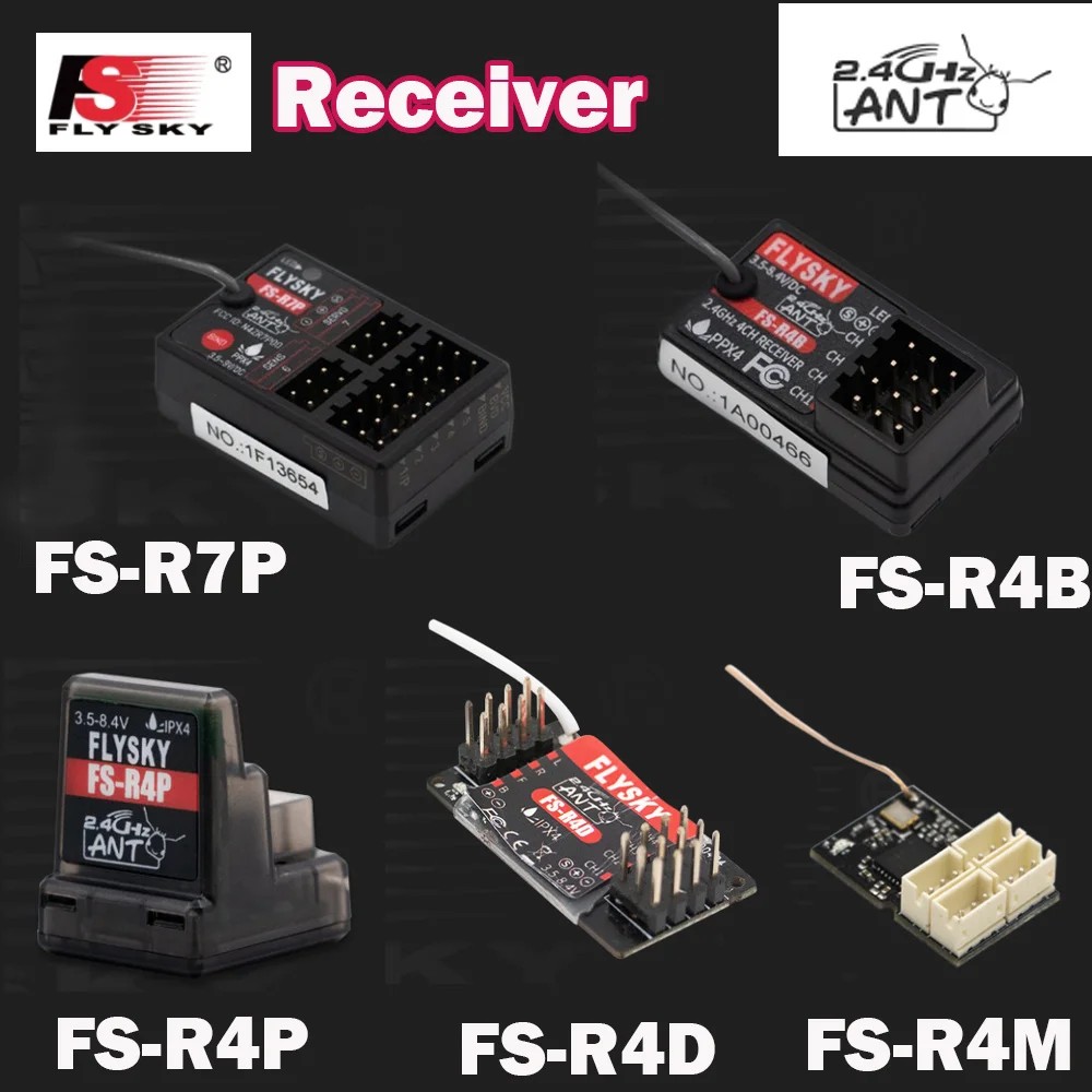 Jual Flysky Fs-R7P Fs-R4P Fs-R4D-Esc Fs-R4M Fs-R7V Fs-R7D Fs-Sr8 2.4G ...