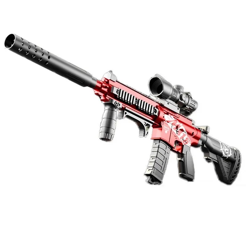 Jual 2025 M416 Soft Bullet Gun Toy Gun Can Be Fired Manually Loaded ...
