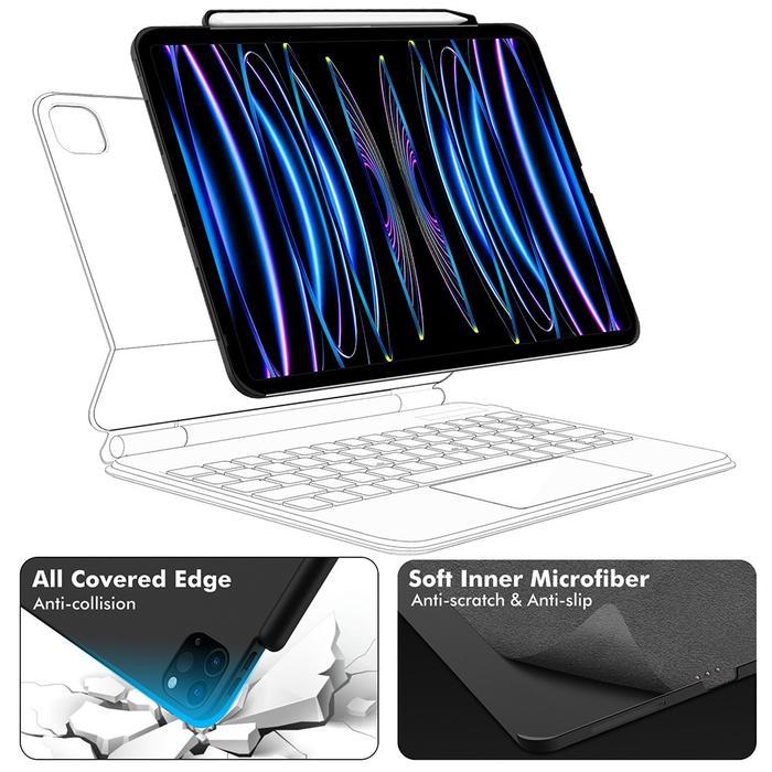 Jual GOOJODOQ 11 MAGIC KEYBOARD MAGNETIC BUDDY CASE ADD ON FOR IPAD 