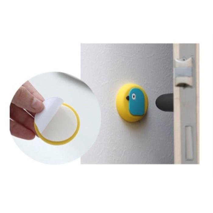 Jual (Import) Cute Cartoon Lock Protective Pad Door Crash Pad Wall ...