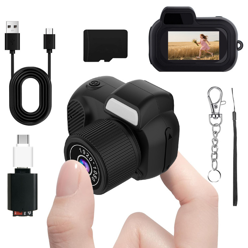 Jual Mini Y3000 Keychain Camera 8MP Photo Tiny Digital Body Cameras ...