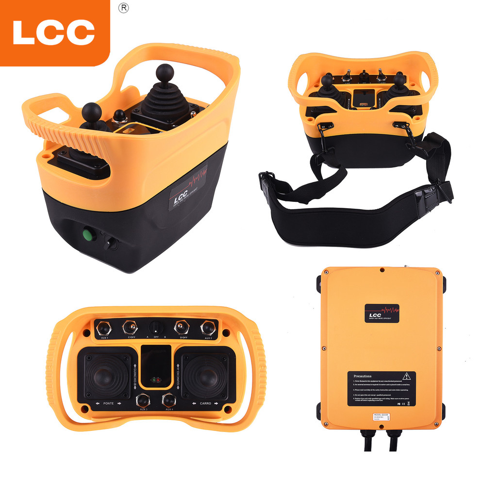 Jual LCC Q5000 Wireless Industrial Joystick Dual Rocker Radio Crane ...