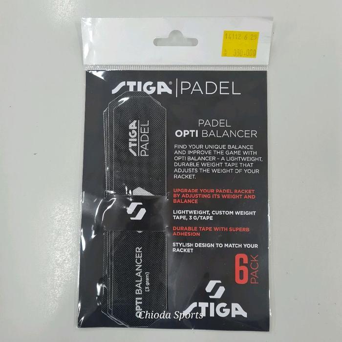 Jual Pemberat balancer raket padel stiga isi 6 original balancing berat ...