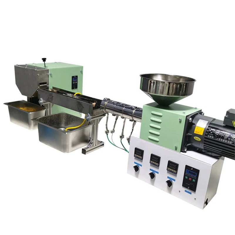 Jual Desktop small granulator laboratory plastic single screw extrusion ...