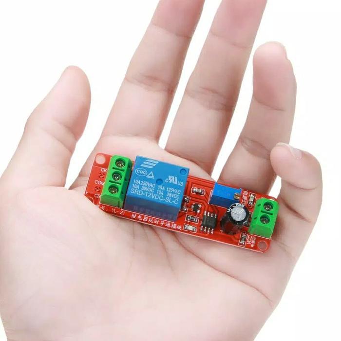 Jual TIMER DELAY RELAY DC 12V NE555 TIMER SWITCH ADJUSTABLE MODUL ...