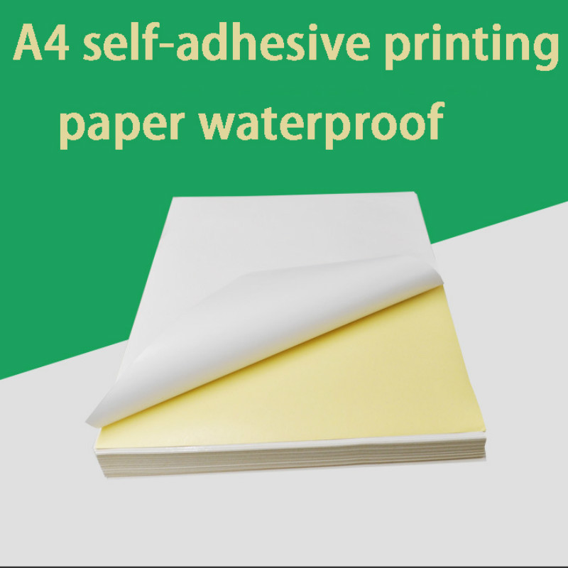 Jual A4 Inkjet Laser Printer Paper Craft Copier Sticker Waterproof ...